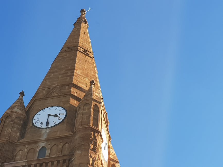 Gothic Tower Clock